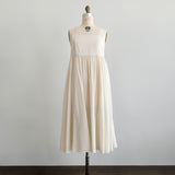 [No. 9287] Double Cotton Silk Dress [Arriving late August 2026]