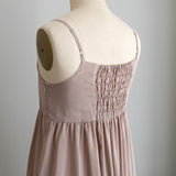 [No. 9287] Double Cotton Silk Dress [Arriving late August 2026]