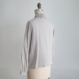 [No. 9285] Cotton Double Gauze Blouse [Scheduled for late August 2026 arrival]