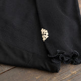 〔No.9348〕 Legging Rib Wol [Kedatangan dijadwalkan pertengahan September 2026]