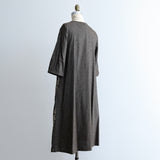 [No. 9308] Karin Embroidery Combination Dress [Scheduled for late September 2026 arrival]