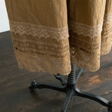 [No. 9365] Cotton Washer Lacy Skirt [Expected to arrive in late August 2026]