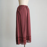 [No. 9366] Cotton Washer Lacy Pants [Scheduled for late August 2026 arrival]