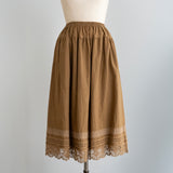 [No. 9365] Cotton Washer Lacy Skirt [Expected to arrive in late August 2026]