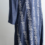 [No. 9308] Karin Embroidery Combination Dress [Scheduled for late September 2026 arrival]