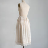 [No. 9365] Cotton Washer Lacy Skirt [Expected to arrive in late August 2026]