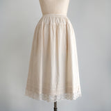 [No. 9365] Cotton Washer Lacy Skirt [Expected to arrive in late August 2026]