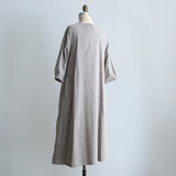 [No. 9308] Karin Embroidery Combination Dress [Scheduled for late September 2026 arrival]