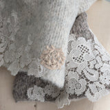 [No. 11210] Baby Alpaca Lacy Stole [Scheduled to arrive in late September 2026]