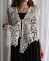〔No.9404〕コンビケミカルlacy gilet【2027年3月下旬入荷予定】
