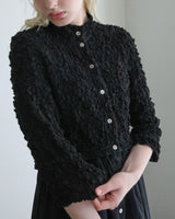 〔No.9436〕綿シュリンク刺繍ワンピース【2027年3月上旬入荷予定】