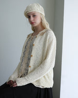 〔No.11230〕Organicコットンスラブknitベレー帽【2027年3月下旬入荷予定】