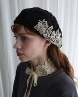 〔No.11230〕Organicコットンスラブknitベレー帽【2027年3月下旬入荷予定】
