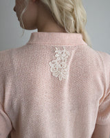 〔No.9441〕silkメランジknitポロ【2027年4月下旬入荷予定】
