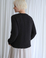 〔No.9429〕organicコットンスラブknitカーディガン【2027年3月下旬入荷予定】