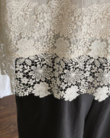 〔No.9454〕コットンボイルワッシャーlacyシャツブラウス【2027年4月下旬入荷予定】