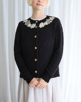 〔No.9429〕organicコットンスラブknitカーディガン【2027年3月下旬入荷予定】