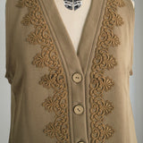Cotton French Terry Vest