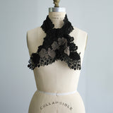 [No. 11215] Cotton Chemical Lace Collage Stole [Scheduled to arrive in late September 2026]