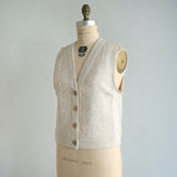 Cotton French Terry Vest
