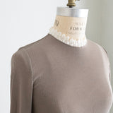 [No. 9346] Wool Teleco Mole Lace Inner [Scheduled for mid-September 2026 delivery]