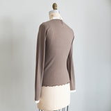[No. 9346] Wool Teleco Mole Lace Inner [Scheduled for mid-September 2026 delivery]