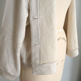 〔No.9321〕Jaket Katun Fleece Belakang【Perkiraan tanggal kedatangan: Akhir September 2026】