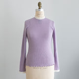 [No. 9346] Wool Teleco Mole Lace Inner [Scheduled for mid-September 2026 delivery]