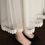 [Scheduled to arrive in late June 2025] Double tulle skirt [Pre-order item/2025ss]