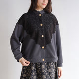 〔No.9321〕コットン裏毛ブルゾン【2026年9月下旬入荷予定】