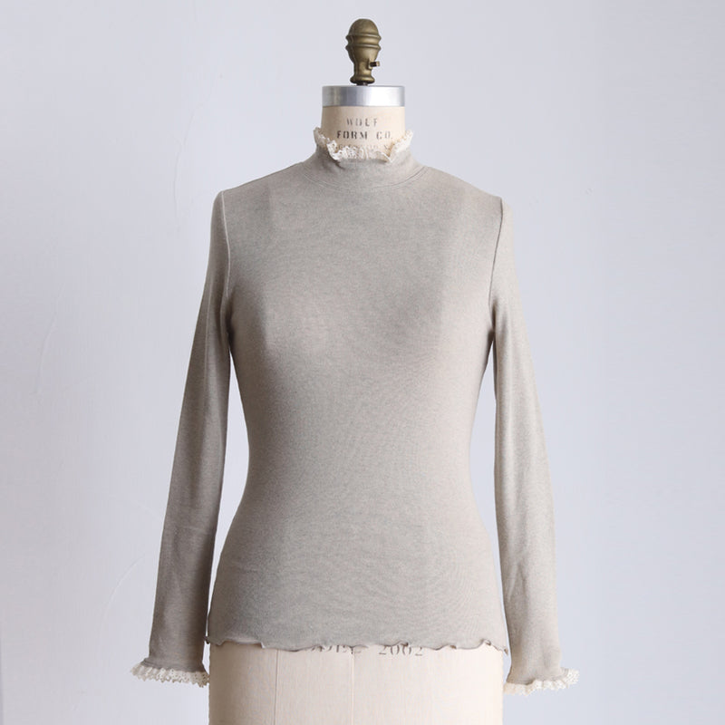 [Expected to ship in late August 2023] Fluffy teleco stand collar innerwear [Currently accepting reservations]