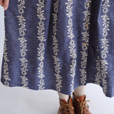 〔No.9306〕かりん刺繍ワンピース【2026年9月下旬入荷予定】