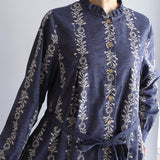 〔No.9306〕かりん刺繍ワンピース【2026年9月下旬入荷予定】