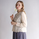 〔No.9301〕花音ケミカルブラウス【2026年10月上旬入荷予定】