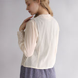 〔No.9301〕花音ケミカルブラウス【2026年10月上旬入荷予定】