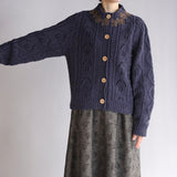 〔No.9324〕タスマニアウールknitカーディガン【2026年9月中旬入荷予定】