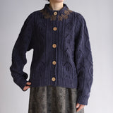 〔No.9324〕タスマニアウールknitカーディガン【2026年9月中旬入荷予定】