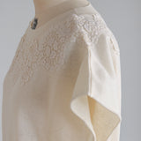 organicコットンknitプルオーバー