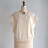 organicコットンknitプルオーバー