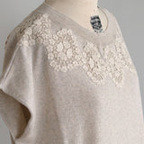 organicコットンknitプルオーバー