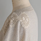 organicコットンknitプルオーバー