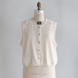 organicコットンknitベスト