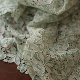 【90cm巾×0.8m】オリジナルレース”夏牡丹”《広幅カットレース》