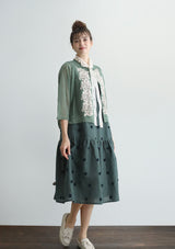 [No. 9263] French Linen Knit Cardigan [Scheduled to arrive late May 2026]