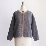 [Expected to ship in late October 2023] Wool boucle blouson [Pre-order now]
