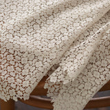 《広幅カットレース》オリジナル小花ケミカルレース