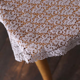 《広幅カットレース》オリジナル小花ケミカルレース