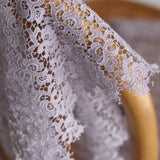 《広幅カットレース》オリジナル小花ケミカルレース