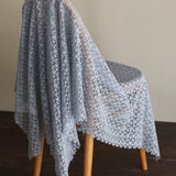 《広幅カットレース》オリジナル小花ケミカルレース