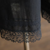 ふんわりコットンlacyペチパンツ